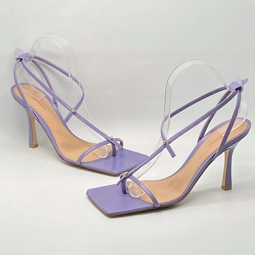 Bottega Veneta Leather Stretch Sandals size 39
